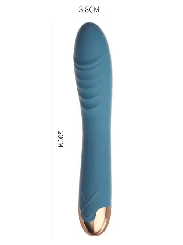 Lüks & Etkileyici Tasarım: Dönme Hareketli Şarjlı 10 Titreşimli Vibratör (20 cm) - Görsel 3