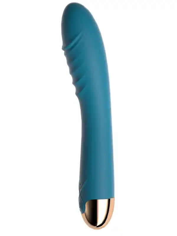 Lüks & Etkileyici Tasarım: Dönme Hareketli Şarjlı 10 Titreşimli Vibratör (20 cm) - Görsel 2