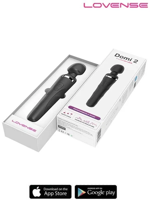 Lovense Domi 2 Ultra Güçlü Akıllı Telefon Uyumlu Wand Vibratör