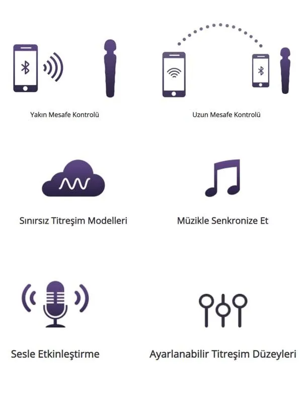 Lovense Domi 2 Ultra Güçlü Akıllı Telefon Uyumlu Wand Vibratör - Görsel 4