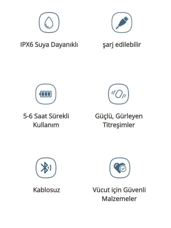 Lovense Domi 2 Ultra Güçlü Akıllı Telefon Uyumlu Wand Vibratör - Görsel 5