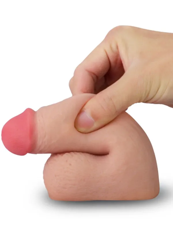 Lovetoy Packer 12.5 cm Gerçekçi Cilt Dokulu Yumuşak Protez - Görsel 4