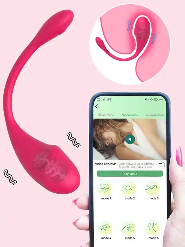 NOXXX Uygulama Kontrollü Giyilebilir Çift Vibratörü - Uzaktan Erişimli Sessiz Kadın Vibratör - Görsel 7