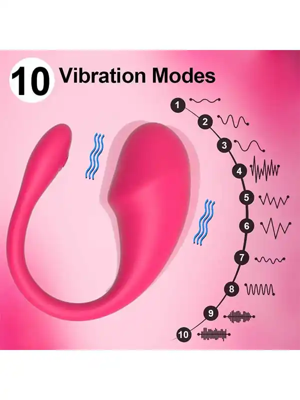 NOXXX Uygulama Kontrollü Giyilebilir Çift Vibratörü - Uzaktan Erişimli Sessiz Kadın Vibratör - Görsel 9