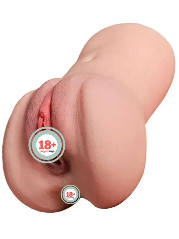 NOXXX Gerçekçi Çift Girişli Anal ve Vajinal Mastürbatör | Erkek Suni Vajina